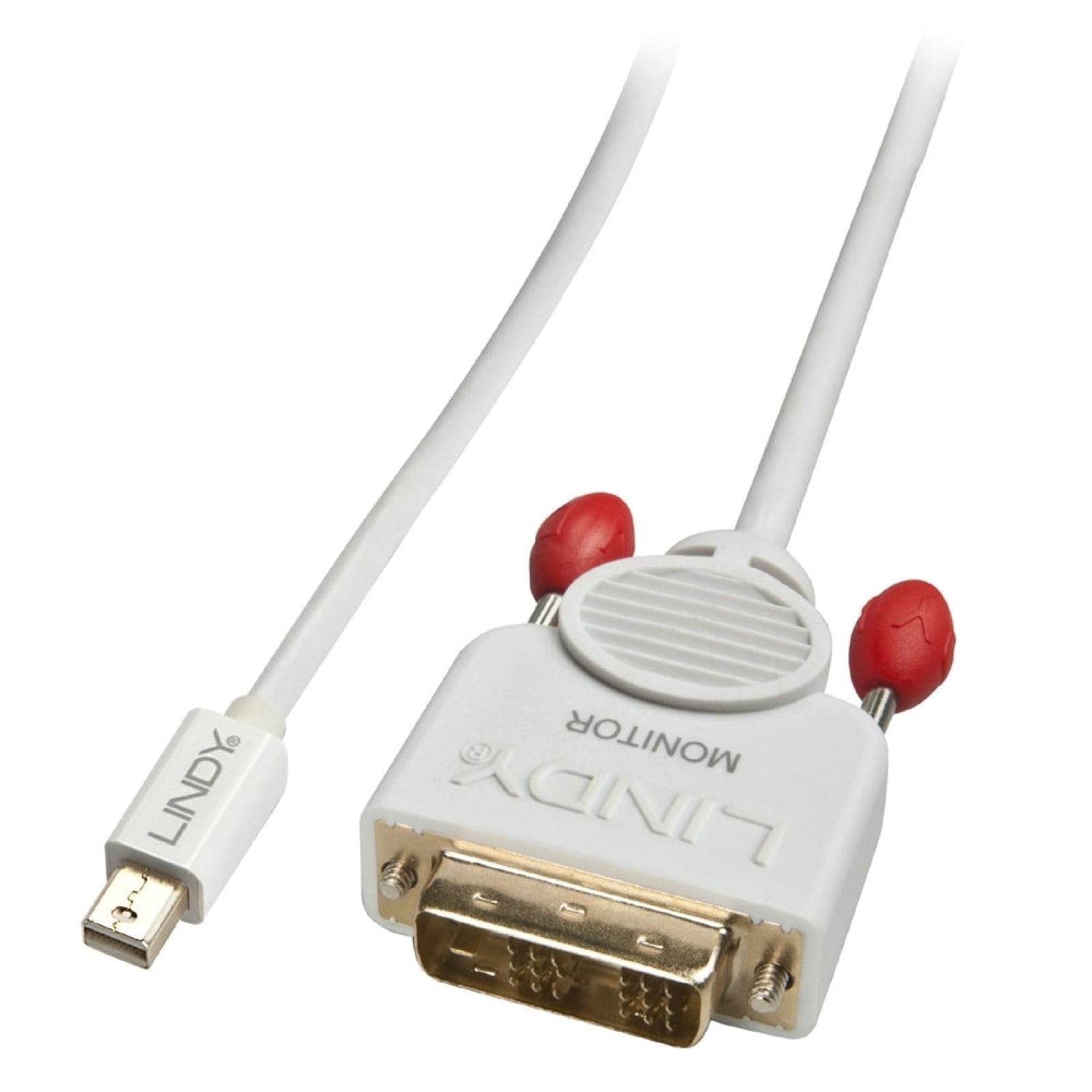 Adaptador De DisplayPort A DVI – Cable LINDY Para Conectar Monitores Y Pantallas