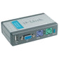 D-Link DKVM-2KU 2-Port PS/2 KVM Switch with USB & VGA Cables