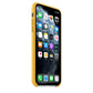 Apple iPhone 11 Pro Max Meyer Lemon Yellow Leather Case MX0A2ZM/A