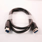 Lot of 5x Genuine Lenovo 1.0m USB 3.0 Type A to B Cable Black for Dock 03X6956