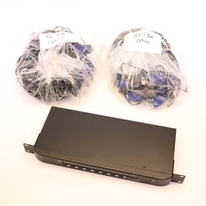 Avocent Switchview 1000 16-Port USB & PS/2 KVM Switch with Cables (Missing PSU)