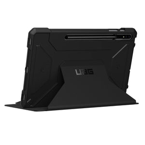 Urban Armor Gear UAG Metropolis Folio Case for Samsung Galaxy Tab S8 & S7 Black
