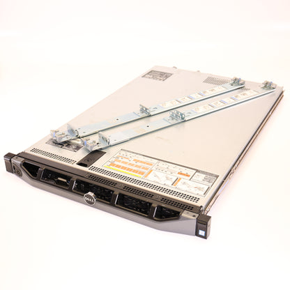 Dell PowerEdge R630 1U Server 2x Xeon E5-2630 v3, 64GB RAM, 2x 750w PSU, No HDD