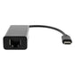 Cablenet 20cm USB-C to Ethernet Adapter Cable RJ-45 Gigabit Black 24-0308