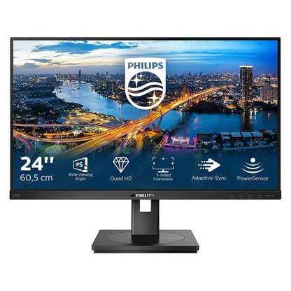 Philips B Line 245B1/00 23.8" (24") QHD IPS LCD PC Monitor with Speakers 75Hz