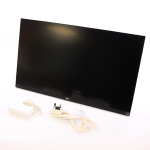 LG 27UK650-W 27" 4K IPS LCD PC Monitor HDR10 HDMI White **No Stand**  (Used)