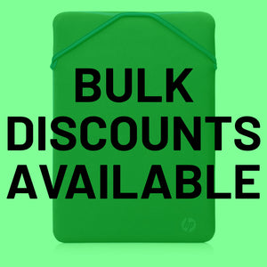 HP 15.6" (16") Reversible Protective Laptop Sleeve Blue & Black Neoprene 2F1X7AA