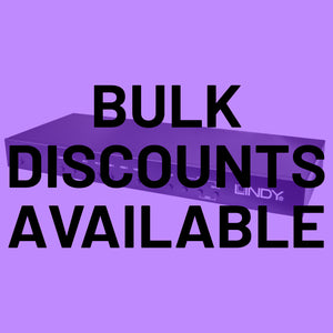 Lindy Multi Format AV Conversion Presentation Switch/Splitter, 8-Input, HDMI/VGA