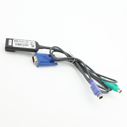 HP 396632-001 PS/2 & VGA KVM Interface Adapter CAT 5 Console Cable 520-290-507