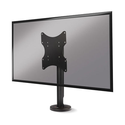 Lindy Single Monitor Bolt-Down Fixed Desk Mount Stand, VESA 100 & VESA 200, 40971