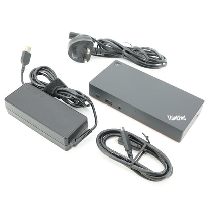 Lenovo ThinkPad USB-C Dock Gen 2 Laptop Docking Station 40AS + 90w PSU 03X7609