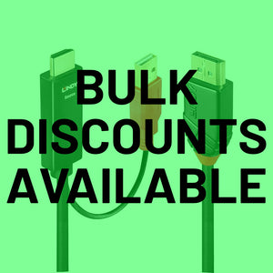 Lindy 0.5m / 50cm HDMI to DisplayPort Active Adapter Cable 4k@30Hz HDMI-DP 41424