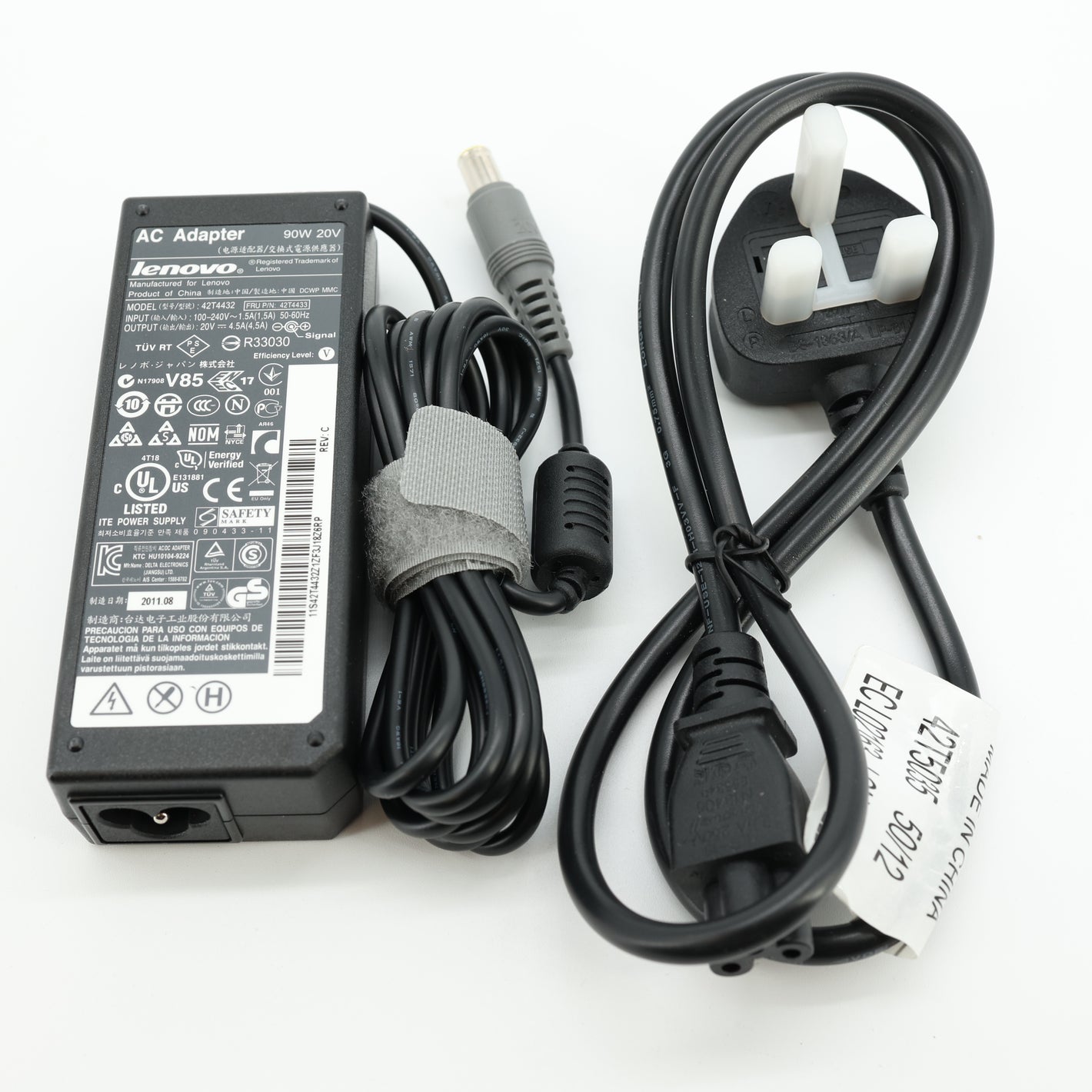 Lenovo ThinkPad 90W Round Tip Pin Laptop Charger / Power Supply 42T4432 40Y7667