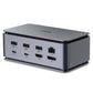Lindy DST-Pro USB4 USB-C Laptop Docking Station Dual 4K Monitor Dock 43372