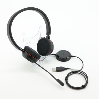 Jabra Evolve 20 UC USB Corded On-Ear PC Stereo Headset 4999-829-209