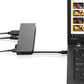 Lenovo Powered USB-C Travel Hub 6-in-1 Laptop Dock 4X90S92381 VGA HDMI Ethernet