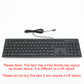 Dell KB216-BK-NORD Quiet Slim USB PC Keyboard *PAN-NORDIC LAYOUT* Black 580-ADIR