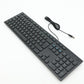 Dell KB216-BK-NORD Quiet Slim USB PC Keyboard *PAN-NORDIC LAYOUT* Black 580-ADIR