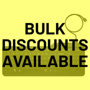 HP 405 Backlit Wired USB Keyboard, UK Layout, Compact, USB-C (Same as HP 400) 7N7C1AA