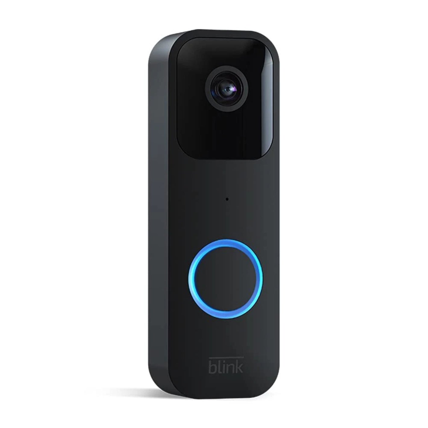 Blink Video Doorbell, Black, 2-way Audio, HD, Motion Detection (no Sync Module)