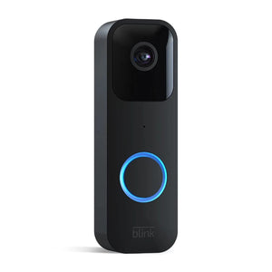 Blink Video Doorbell, Black, 2-way Audio, HD, Motion Detection (no Sync Module)