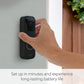 Blink Video Doorbell, Black, 2-way Audio, HD, Motion Detection (no Sync Module)