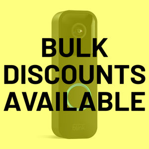 Blink Video Doorbell, Black, 2-way Audio, HD, Motion Detection (no Sync Module)