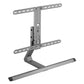 Hagor 8701 HA Tabelstand L Table Top VESA TV Stand 55"-75" Height Adjustable Silver