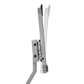 Hagor 8701 HA Tabelstand L Table Top VESA TV Stand 55"-75" Height Adjustable Silver