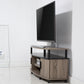 Hagor 8701 HA Tabelstand L Table Top VESA TV Stand 55"-75" Height Adjustable Silver