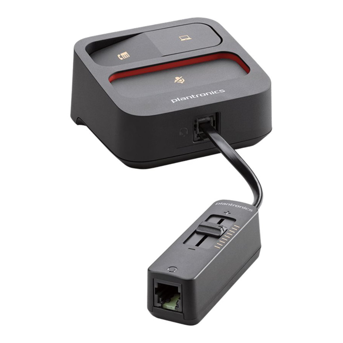 Poly Plantronics MDA105 QD Headset / PC Audio Switch Switcher 8A7E2AA 205255-11