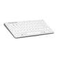 Logitech Keys-To-Go 2 Portable Bluetooth LE Multi-Device Keyboard, Pale Grey, UK Layout