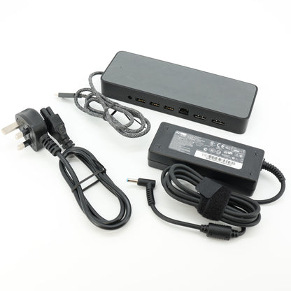 HP USB-C Universal Dock with 90w Power Supply Laptop Docking Station 925698-001