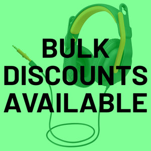 Logitech Zone Learn Full Size Wired Headset for Kids, 3.5mm, Over Ear 981-001389