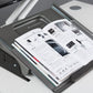 Posturite MultiRite Document Holder & Writing Slope, Medium, Black/Grey, 9820403
