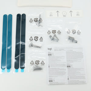 Logitech Tap Scheduler Mounting Tape and Screws Kit Graphite 993-002983
