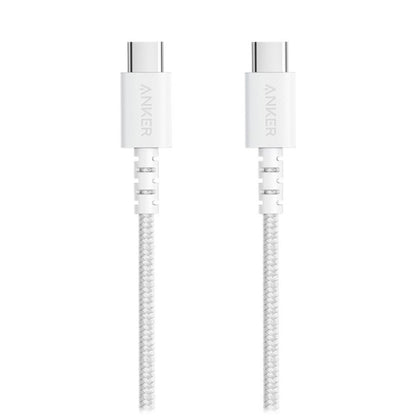 Anker PowerLine Select+ Durable USB-C to USB-C Cable 1.8m 6ft 60W Black or White
