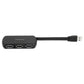 Targus ACH214 4-Port USB 2.0 Travel Hub, Built-In USB-A Cable, Compact, ACH114EU