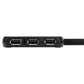 Targus ACH214 4-Port USB 2.0 Travel Hub, Built-In USB-A Cable, Compact, ACH114EU
