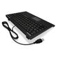 KeySonic ACK-540U+ Compact USB Keyboard with Built-In Touchpad (GERMAN Layout)