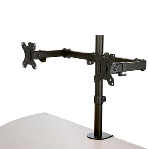 StarTech.com Desk Mount Dual Monitor Arm, Black, VESA 100 / 75, ARMDUAL2