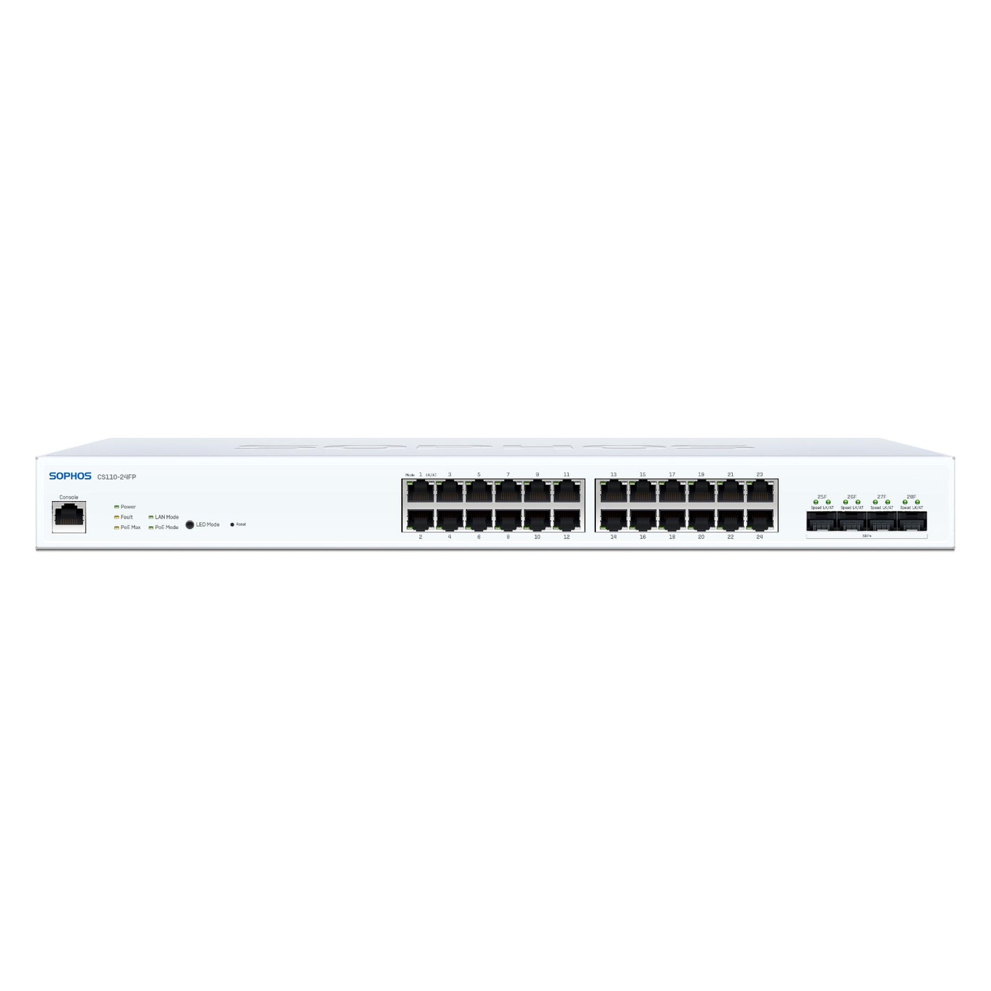 Sophos CS110-24FP 24-Port Full PoE+ Gigabit Smart Managed Network Switch +4 SFP+
