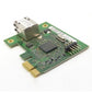 Fujitsu D2907-A11 GS1 Dash LAN Card PCIE X1 Ethernet Network Module GE DS