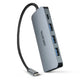 DICOTA D32062 USB-C 8-in-1 Multi Hub Laptop Dock, 4K HDMI, 100W PD, Ethernet, SD