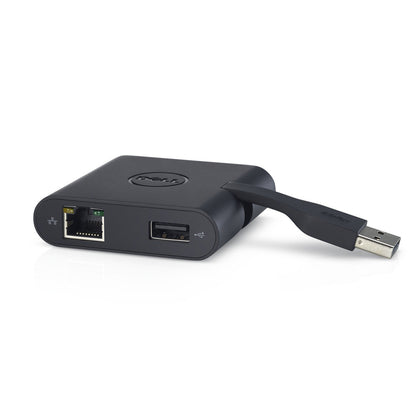 Dell DA100 USB 3.0 to HDMI/VGA/Ethernet/USB 2.0 Adapter Compact Travel Dock