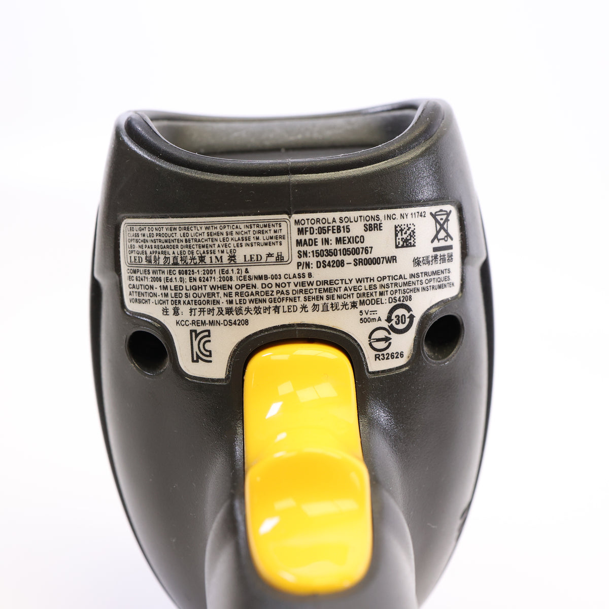 Motorola Handheld Barcode Scanner Motorola DS4208-SR00007WR 1D / 2D Handheld USB Barcode Scanner with Co