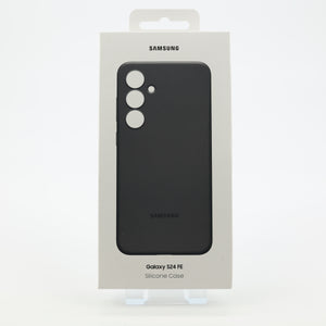 Samsung Galaxy S24 FE Silicone Case, Black, Sealed, S24FE, EF-PS721CBEGWW