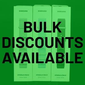 Samsung Galaxy Watch Athleisure Band 20mm, M/L, Silver / Sky Blue / Green, for Watch7/6/5/4