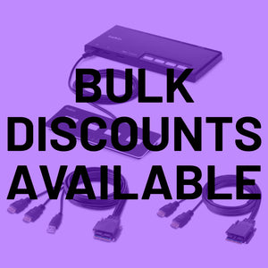Belkin Modular 4-Port Dual Head HDMI Secure KVM Switch w/ Remote PP 4.0 F1DN204MOD-HH-4