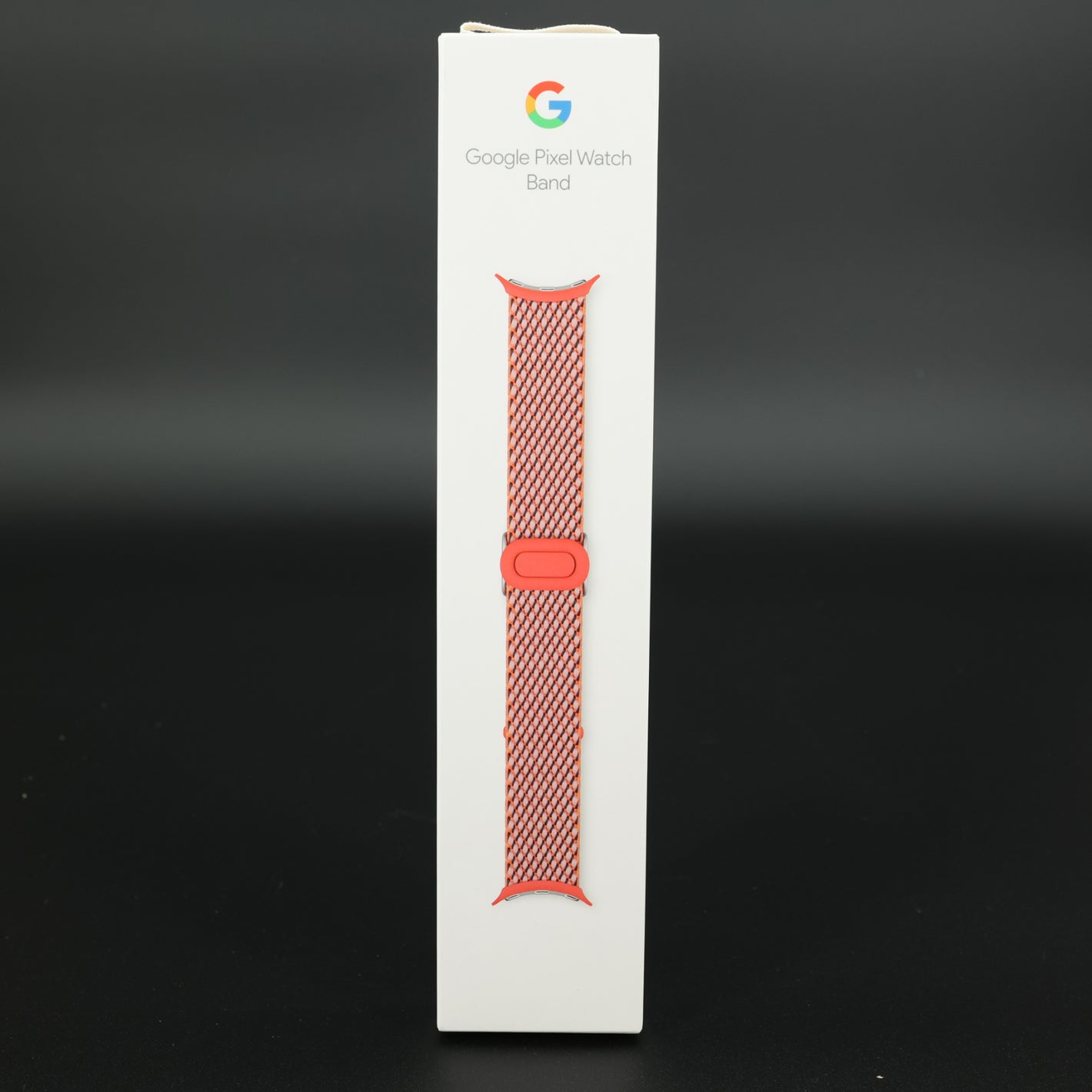 Google Pixel Watch Band, 41mm, Woven Strap, Coral, One-Size, GA03269-WW